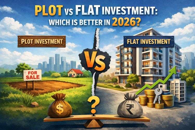 Plot vs Flat Investment