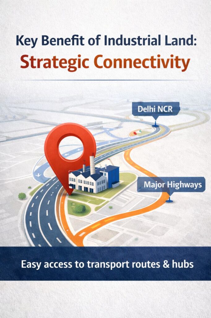 Industrial land in Greater Noida