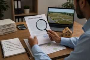 residential plot document verification